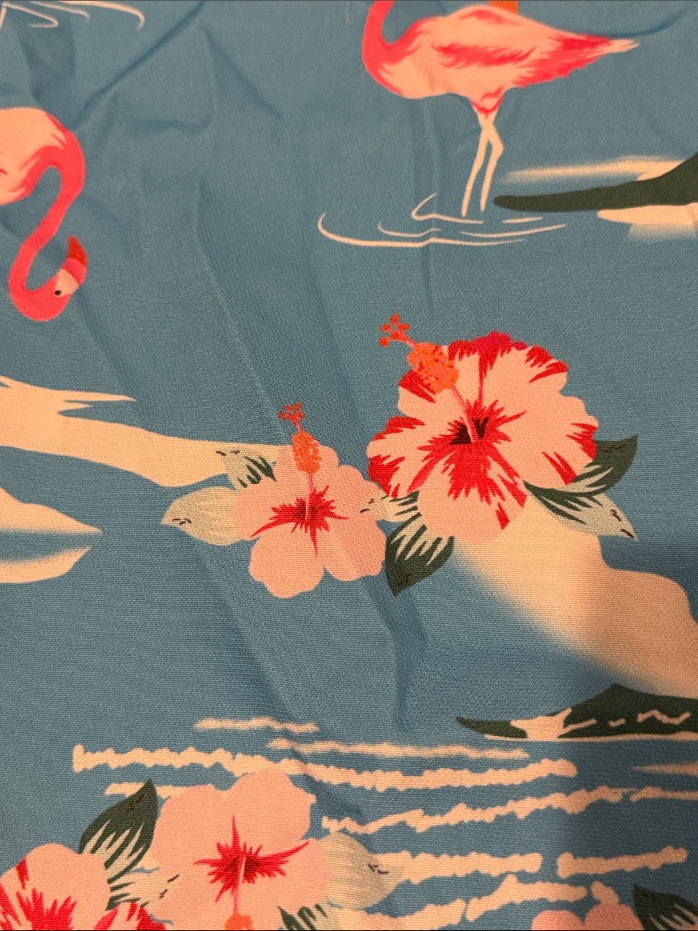 Boys size large short sleeve Hawaiian button down shirt - Picture 9 of 9